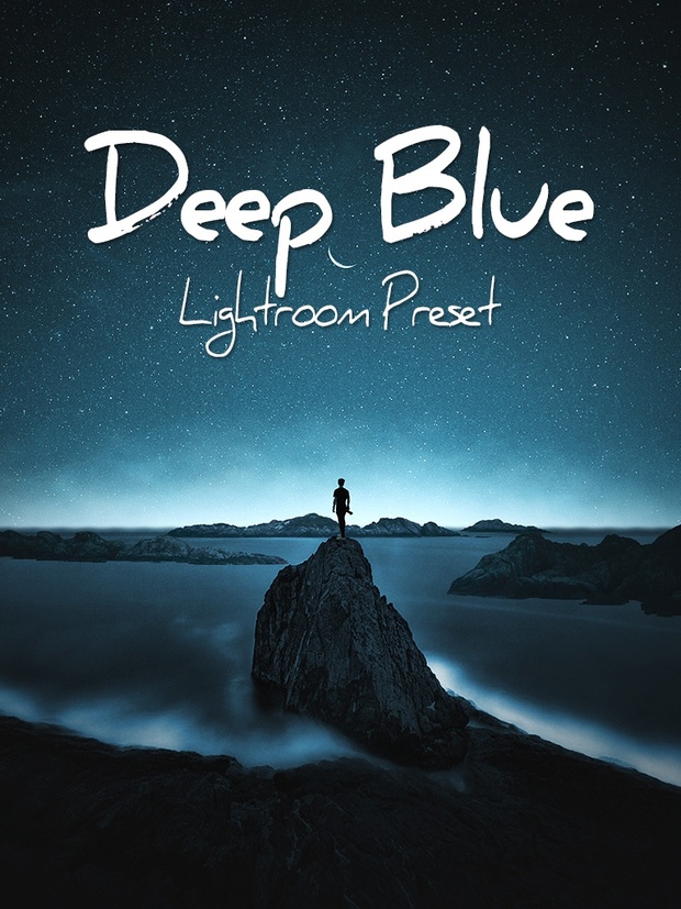 Deep Blue Lightroom Preset - @ruusstty