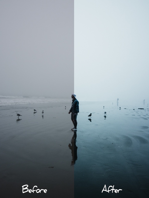 Deep Blue Lightroom Preset - @ruusstty