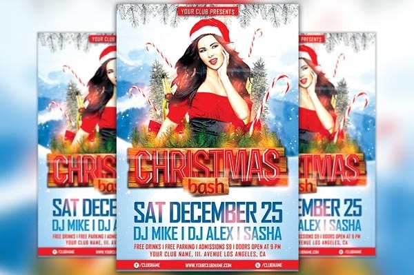 Christmas Bash Flyer Template