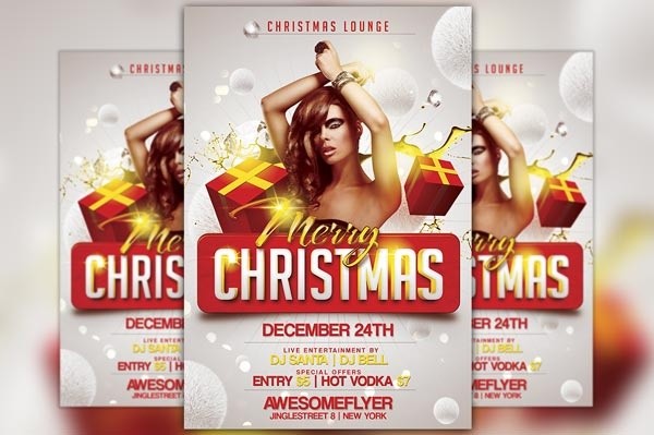 Merry Xmas Flyer Template