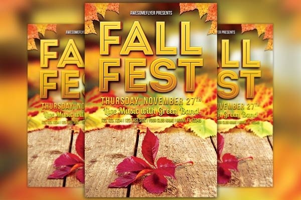 Fall Fest Flyer Template
