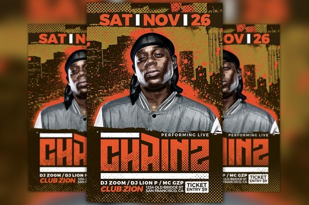 Hip Hop Event Flyer Template