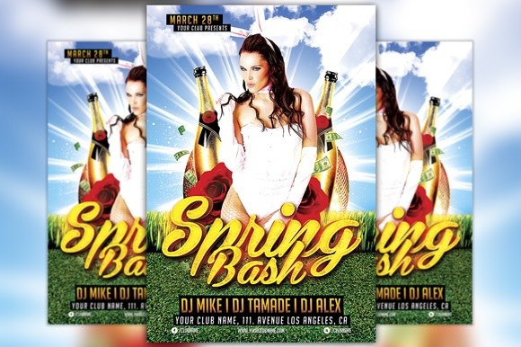 Spring Bash Flyer Template Vol.1