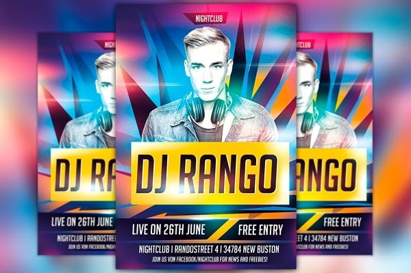 Dj Party Flyer Template