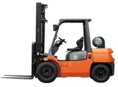 Toyota fork truck rental