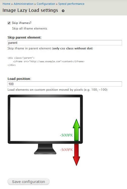 Zedna Image Lazy Load for Drupal 7