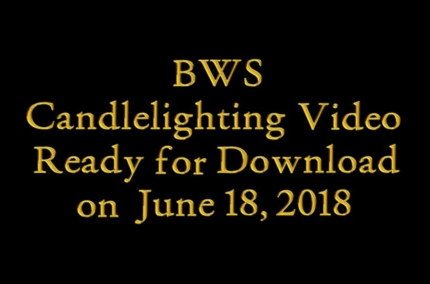 BWS Candlelighting 2018 HD Digital Download Video