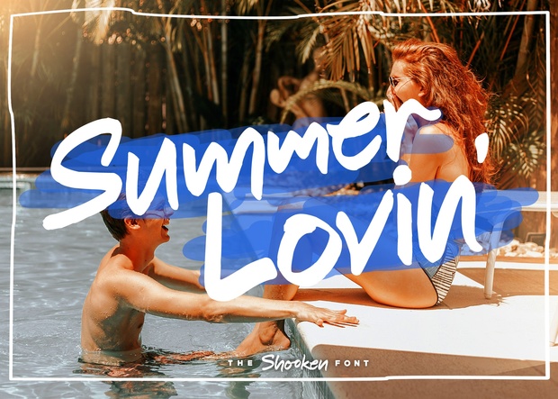 Shooken Fonts + Extras & Swashes