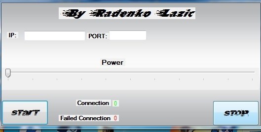 DDos Attacker By Radenko STRONG DOSER ! ! !