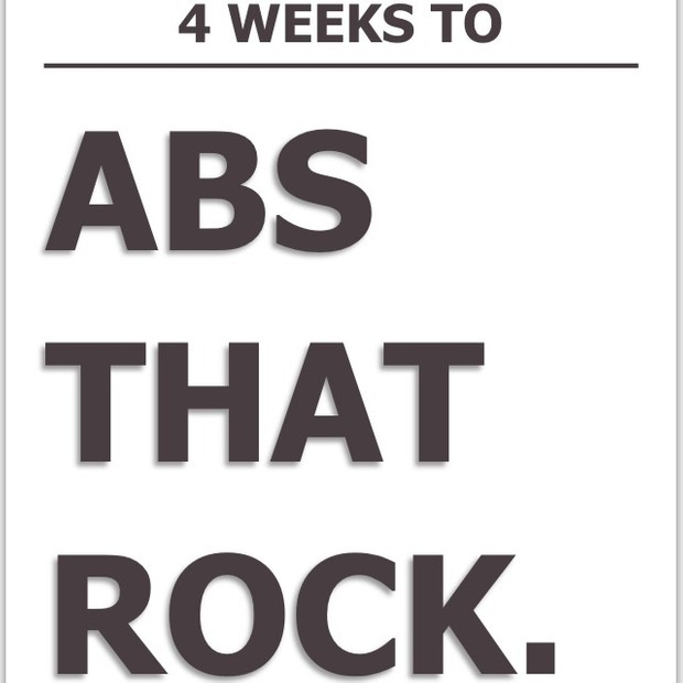 4 Weeks to Abs that Rock