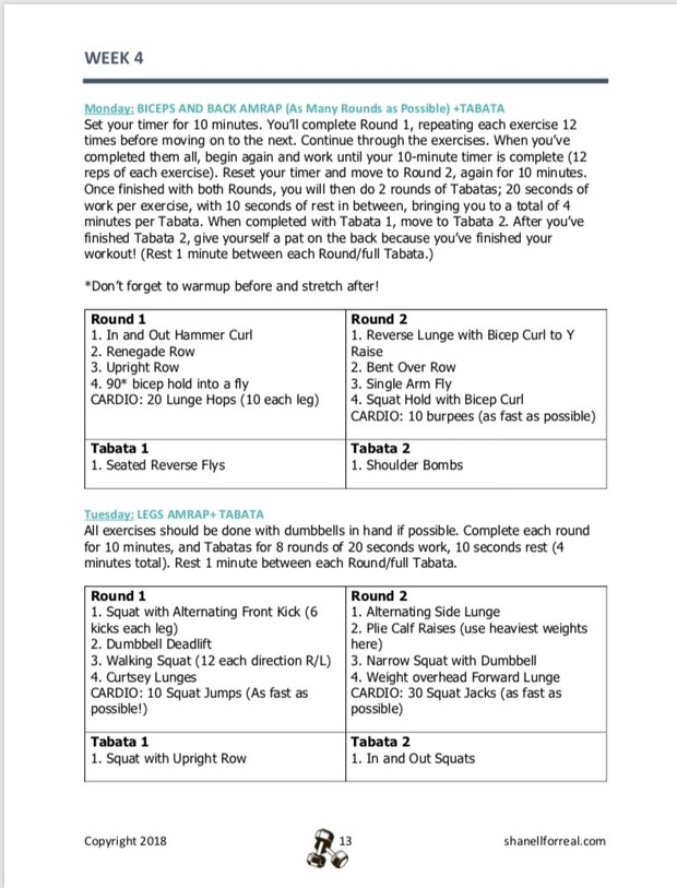 Shanell for Real 30 Minute Jumpstart