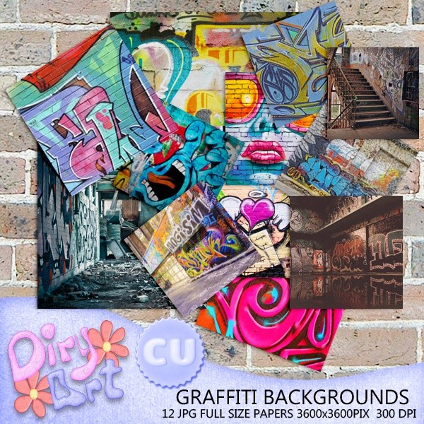 * Graffiti Backgrounds *