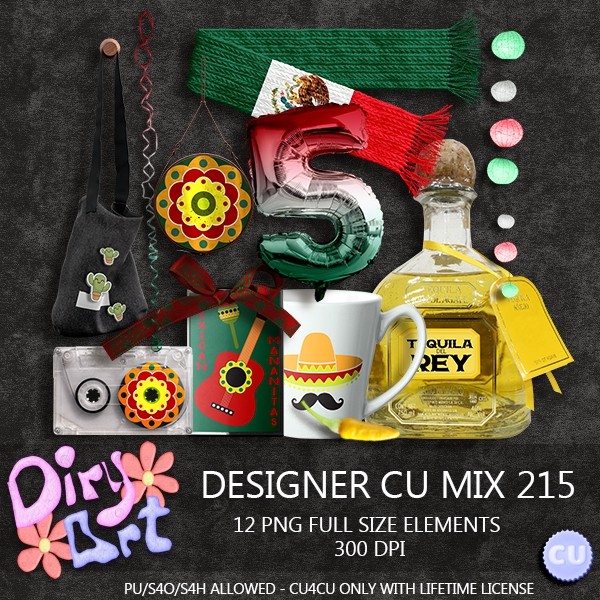 Designer Cu Mix 215 Diry Art Designs