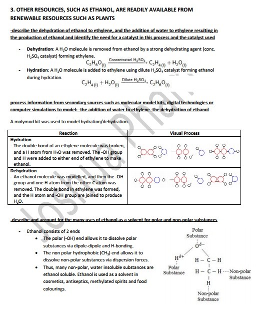 Production of Materials Notes