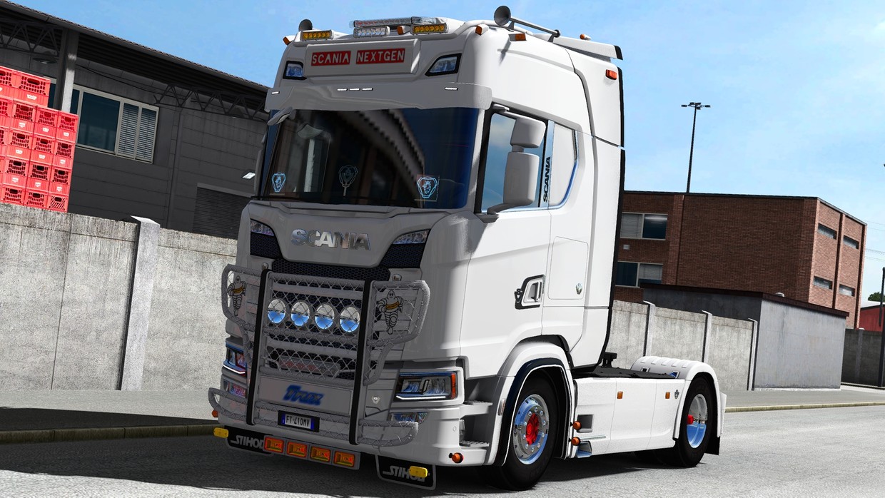 Ets2 Addon Scania S Nextgen High Cabin Roof Tuning Alang7