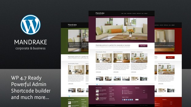 Mandrake - Premium WordPress Theme
