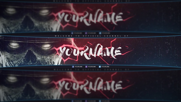 New BRAND Gaming Youtube Banner by LastZAK 2017