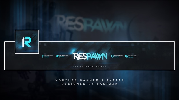 RESPAWN Youtube Banner & Avatar by LastZAK 2017