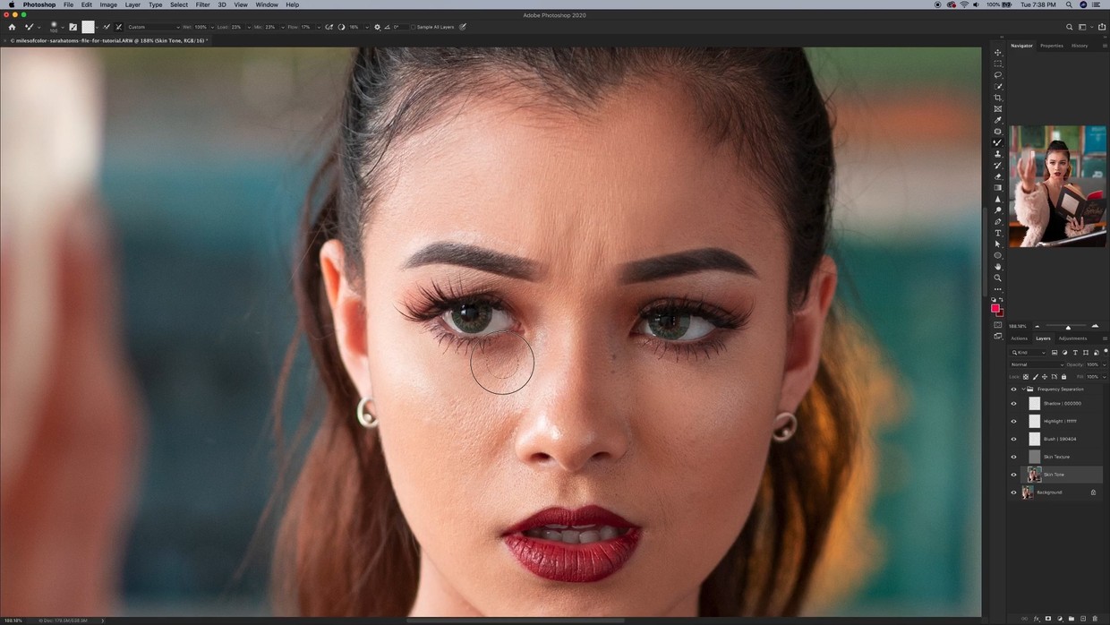 Miles of Color Portrait Editing Tutorial 1.0