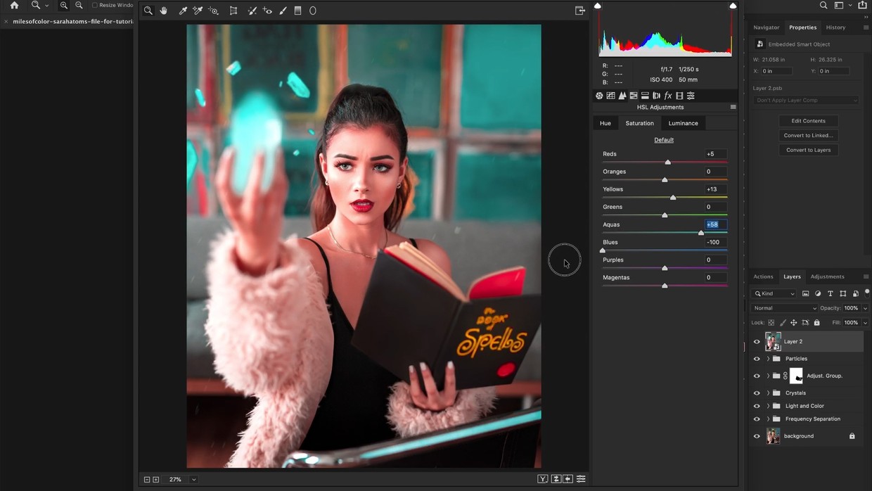 Miles of Color Portrait Editing Tutorial 1.0