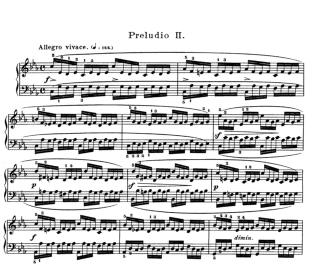 Prelude and Fugue No.2 in C minor (Bach) Sheet music (.pdf)