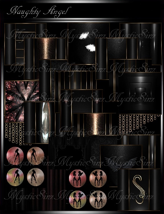 IMVU Textures Naughty Angel Room Collection
