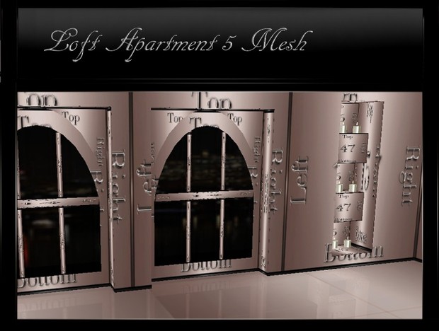 IMVU Loft Apartment 5 Mesh