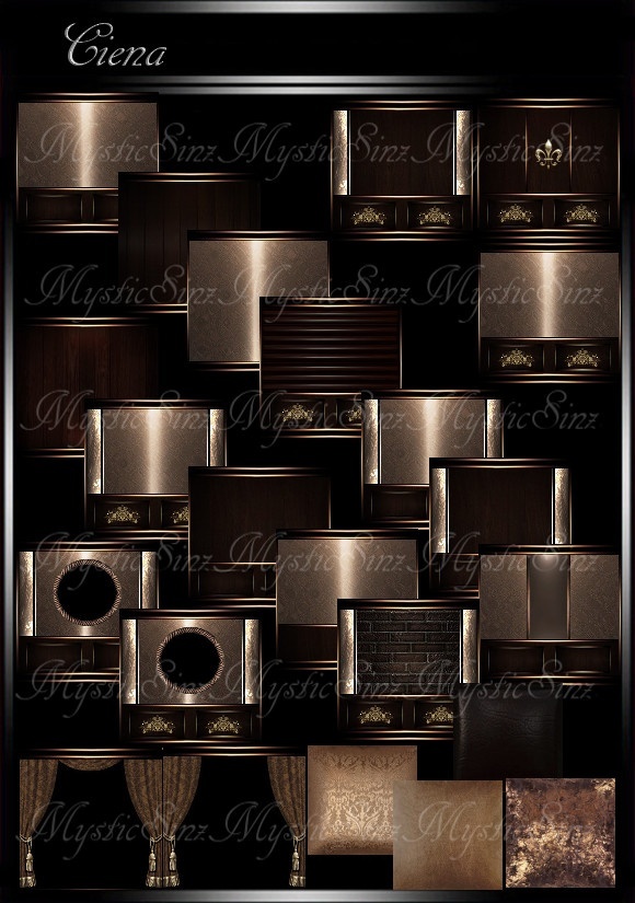 IMVU Textures Ciena Room Collection