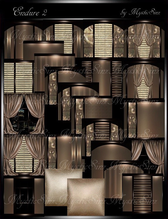 IMVU Textures Endure II Room Collection