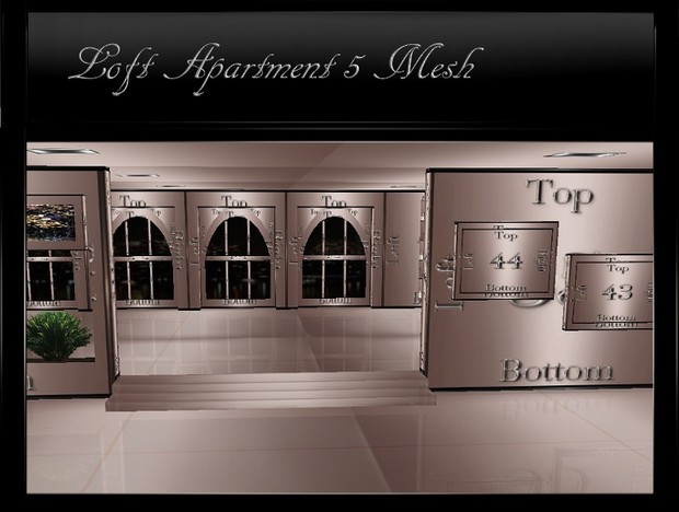 IMVU Loft Apartment 5 Mesh