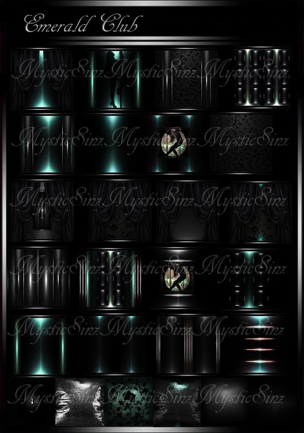 Emerald Club Room Collection IMVU