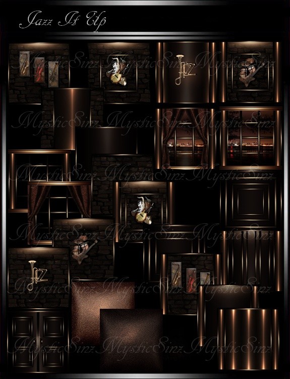 IMVU Textures Jazz It Up Room Collection