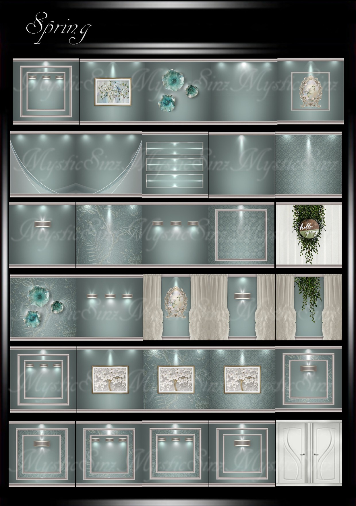 Spring Imvu Room Texture Collection Mysticsinz File Sales