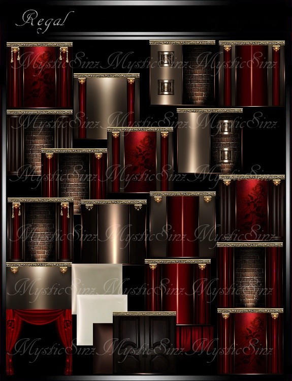 IMVU Textures Regal Room Collection