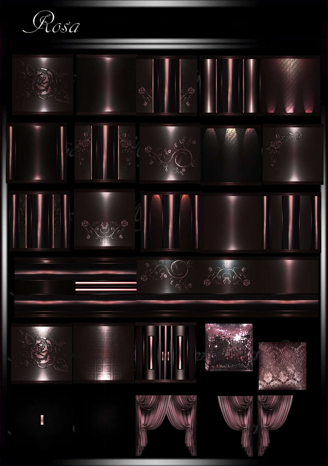 Rosa IMVU Room Texture Collection - MysticSinZ File Sales