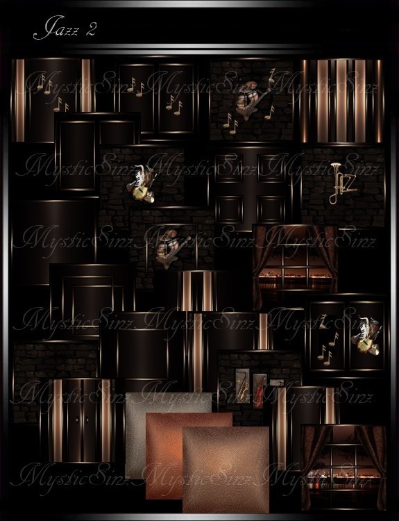 IMVU Textures Jazz 2 Room Collection