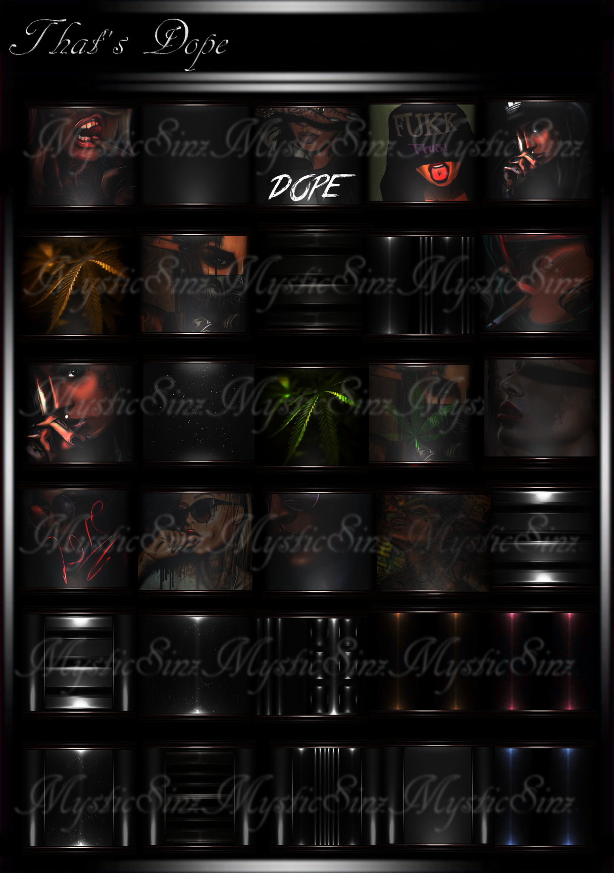 That's Dope IMVU Room Textures Collection MysticSinZ File Sales