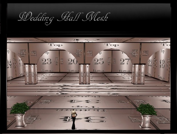 IMVU Wedding Hall Mesh
