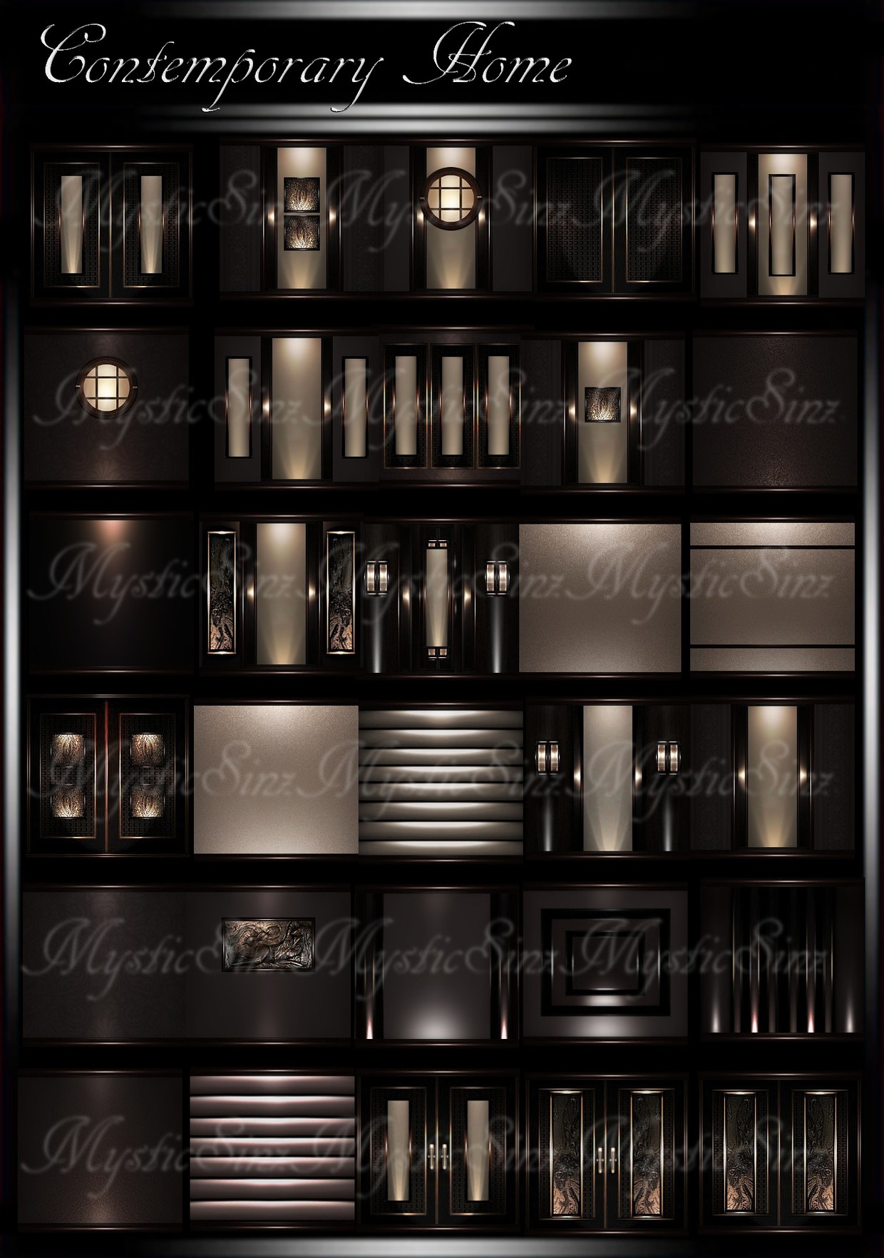 Contemporary Home -3 IMVU Texture Collection - MysticSinZ File Sales