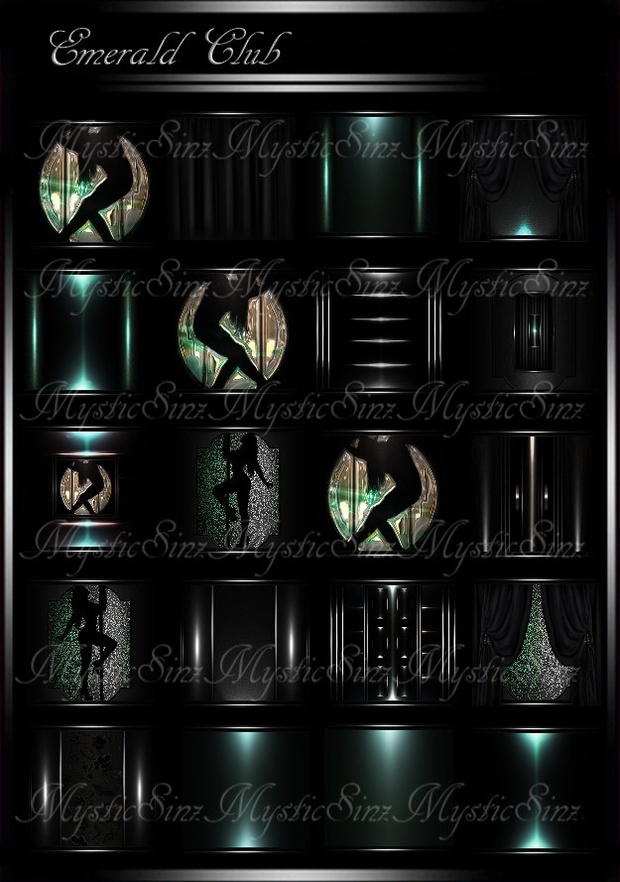 Emerald Club Room Collection IMVU