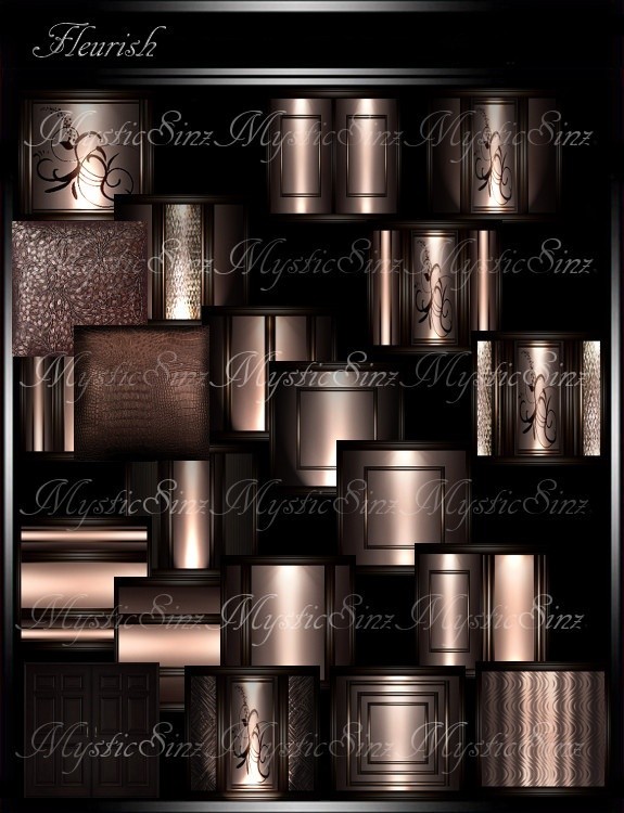 IMVU Textures Feurish Room Collection