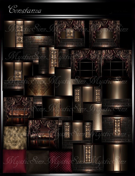 IMVU Textures Constanza Room Collection