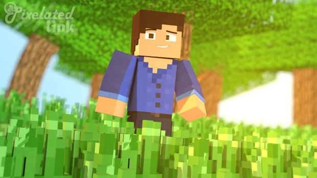 minecraft renders pixelatedsam