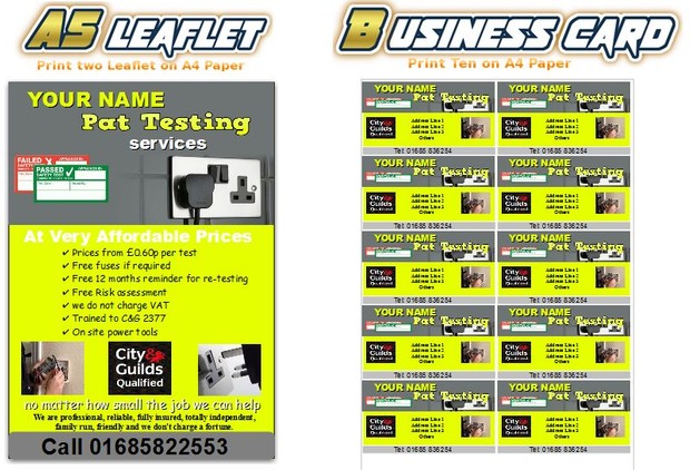start a pat testing Business