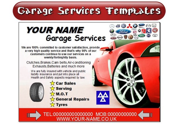 CAR Garage Services Business