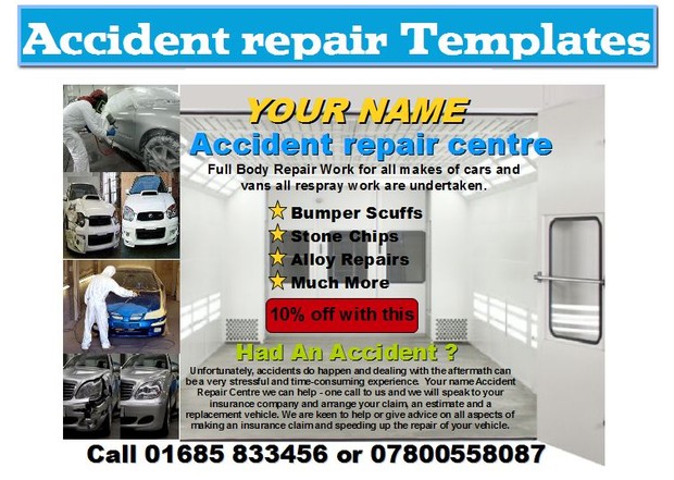 Accident repair Business Start Up Pack