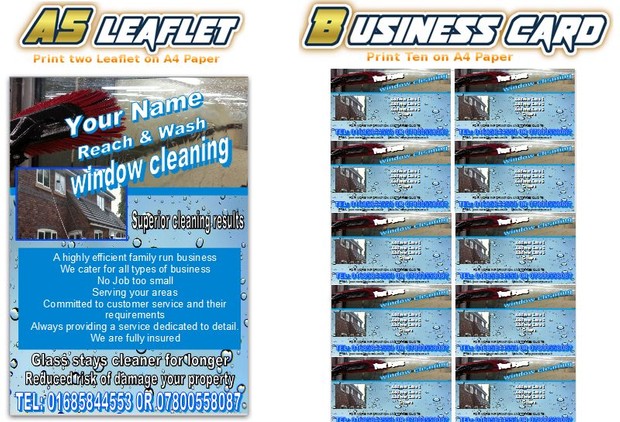 Reach & Wash window cleaning