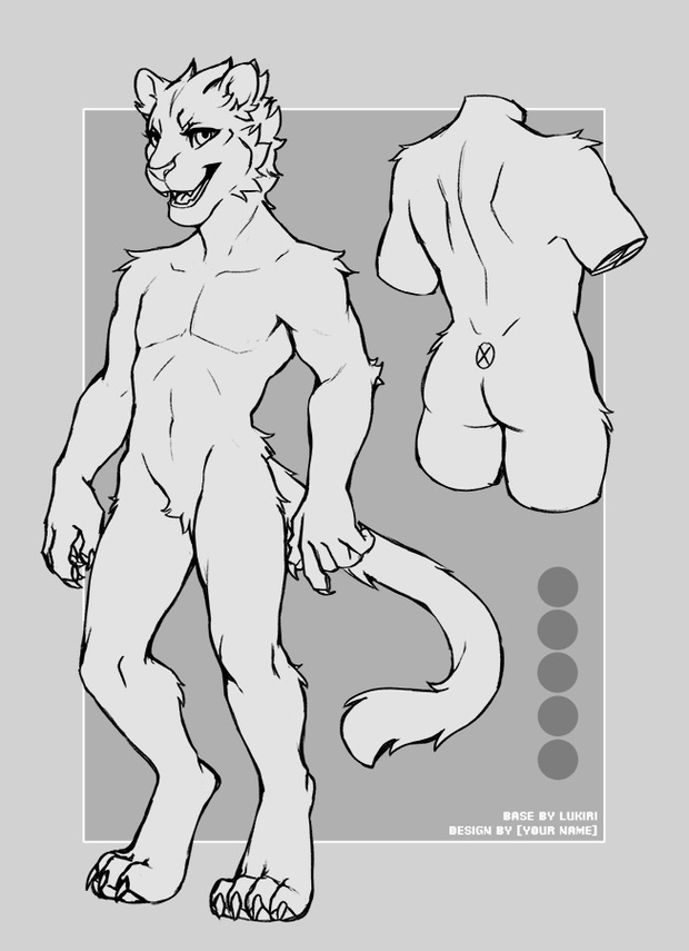 Simple Male Template Base