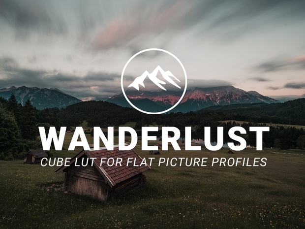 WANDERLUST LUT - Cube Lut for Flat Picture Profiles