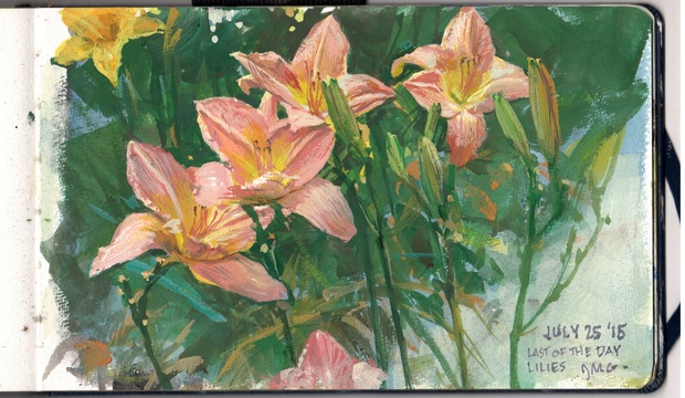 Flower Painting in the Wild